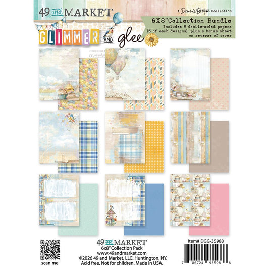 49 & Market - 6x8 Collection Bundle - Glimmer and Glee