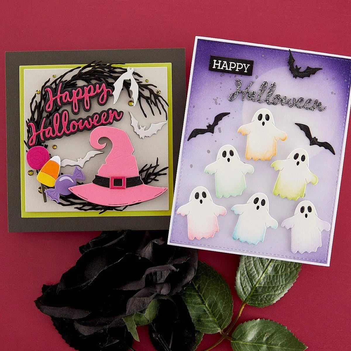 Spellbinders - Cutting Dies - Halloween Wreath Add-ons