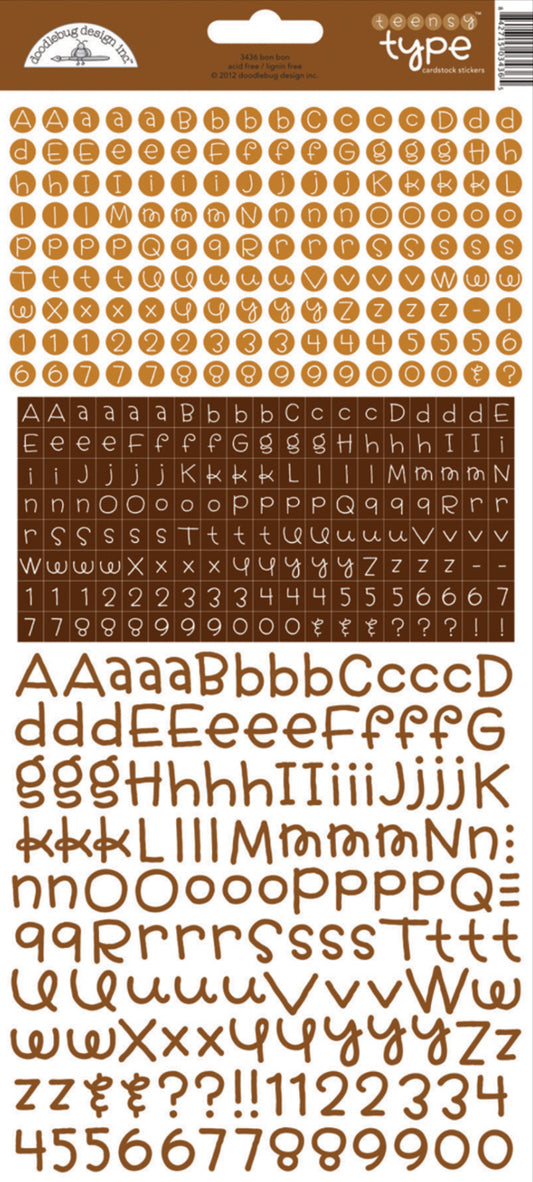 Doodlebug - Teensy Type - Bon Bon