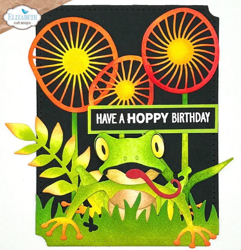 Elizabeth Craft Designs - Steel Cutting Dies - Freddy the Frog