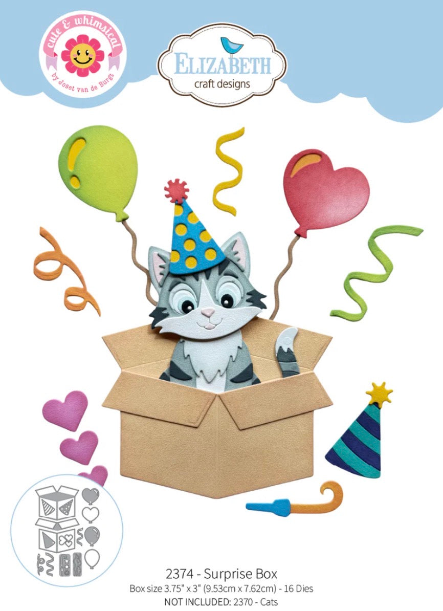 Elizabeth Craft Designs - Steel Dies - Surprise Box