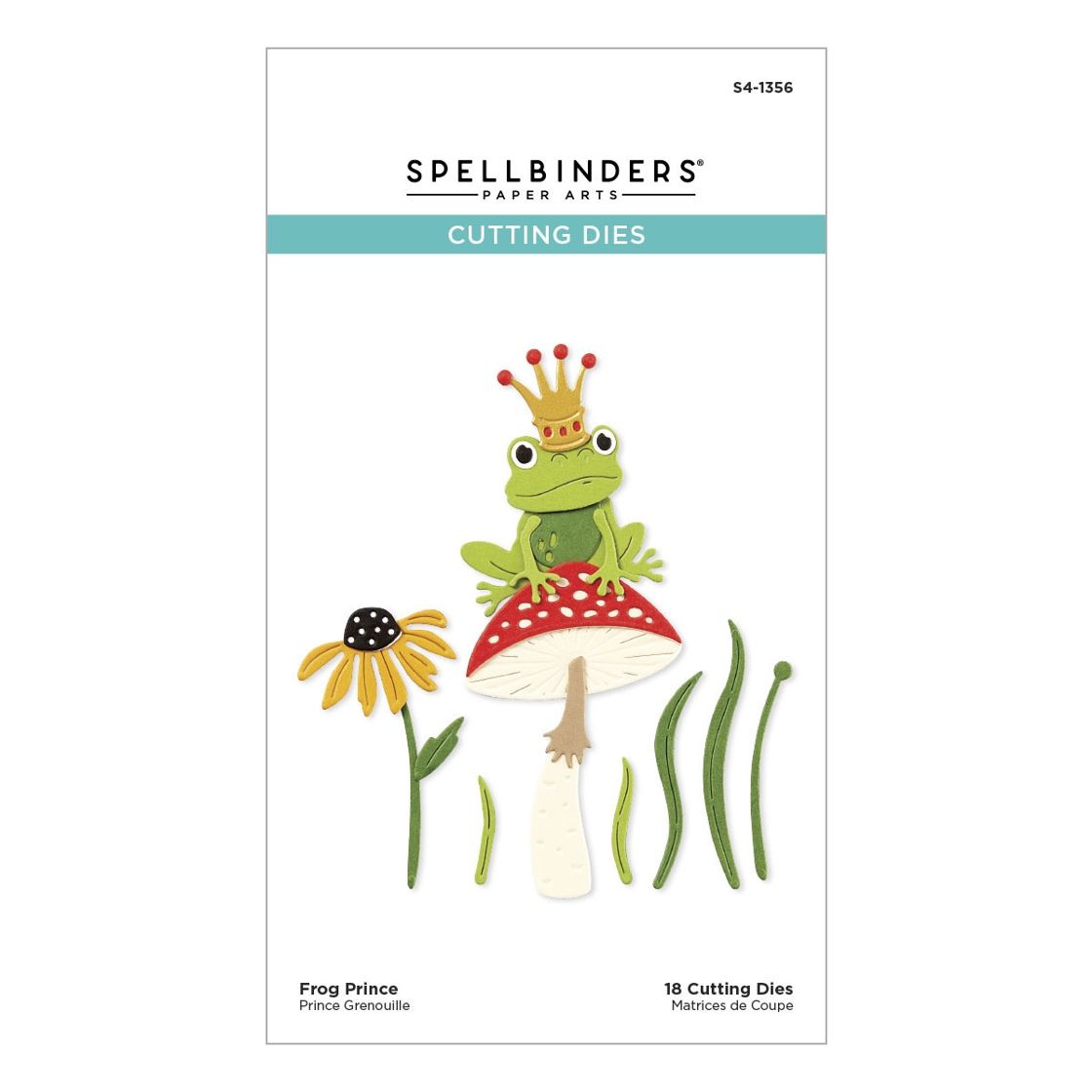 Spellbinders - Cutting Dies - Frog Prince