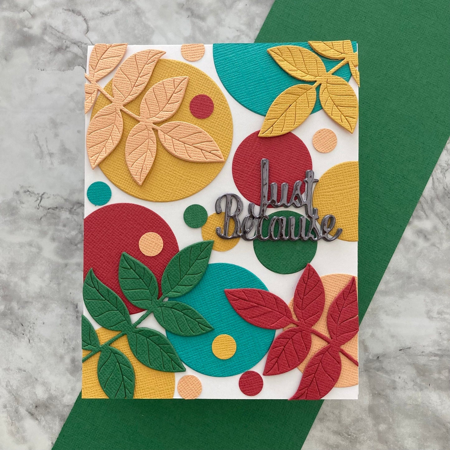 Encore 12x12 Cardstock - Canvas - Hunter Green