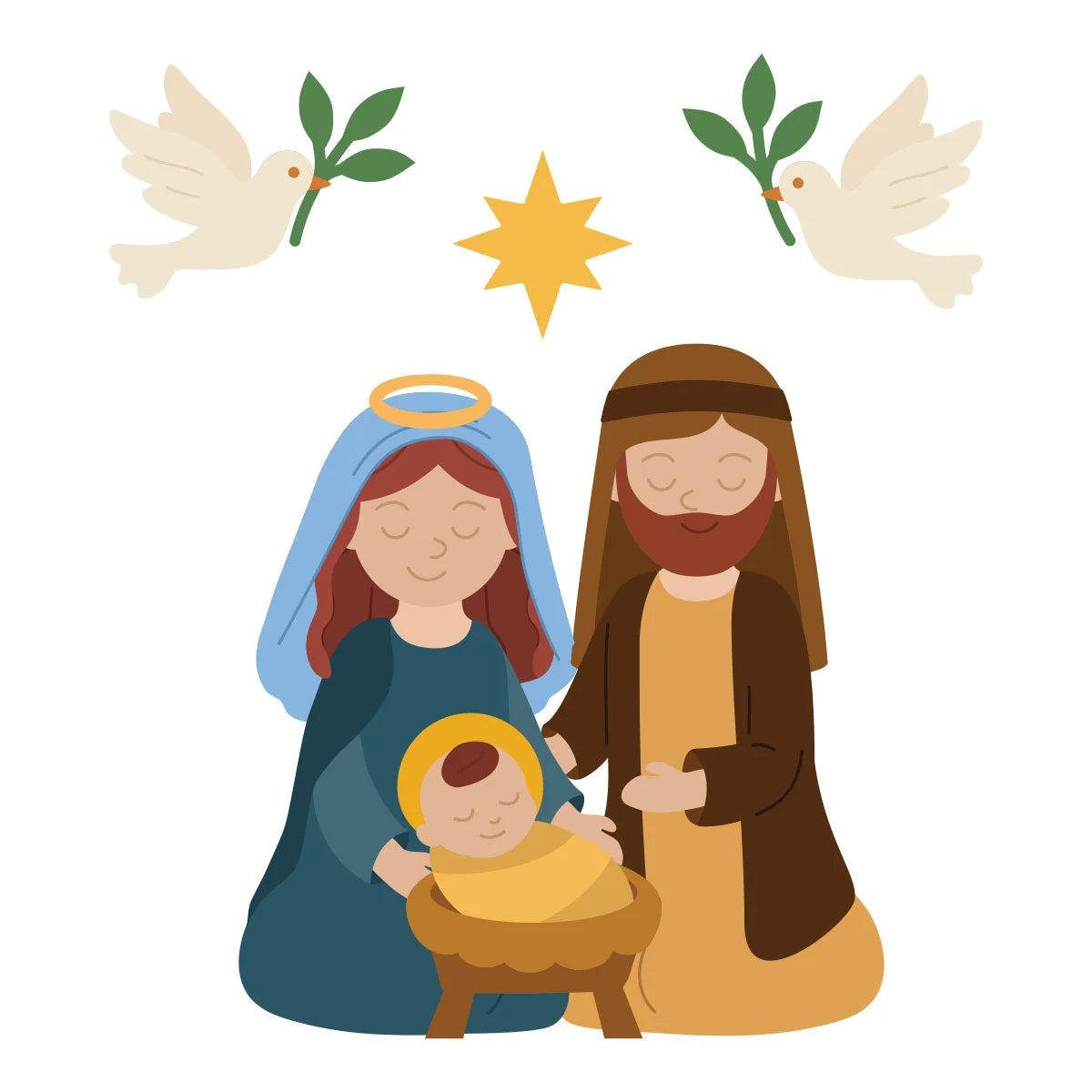 Spellbinders - Cutting Dies - Nativity Blessings