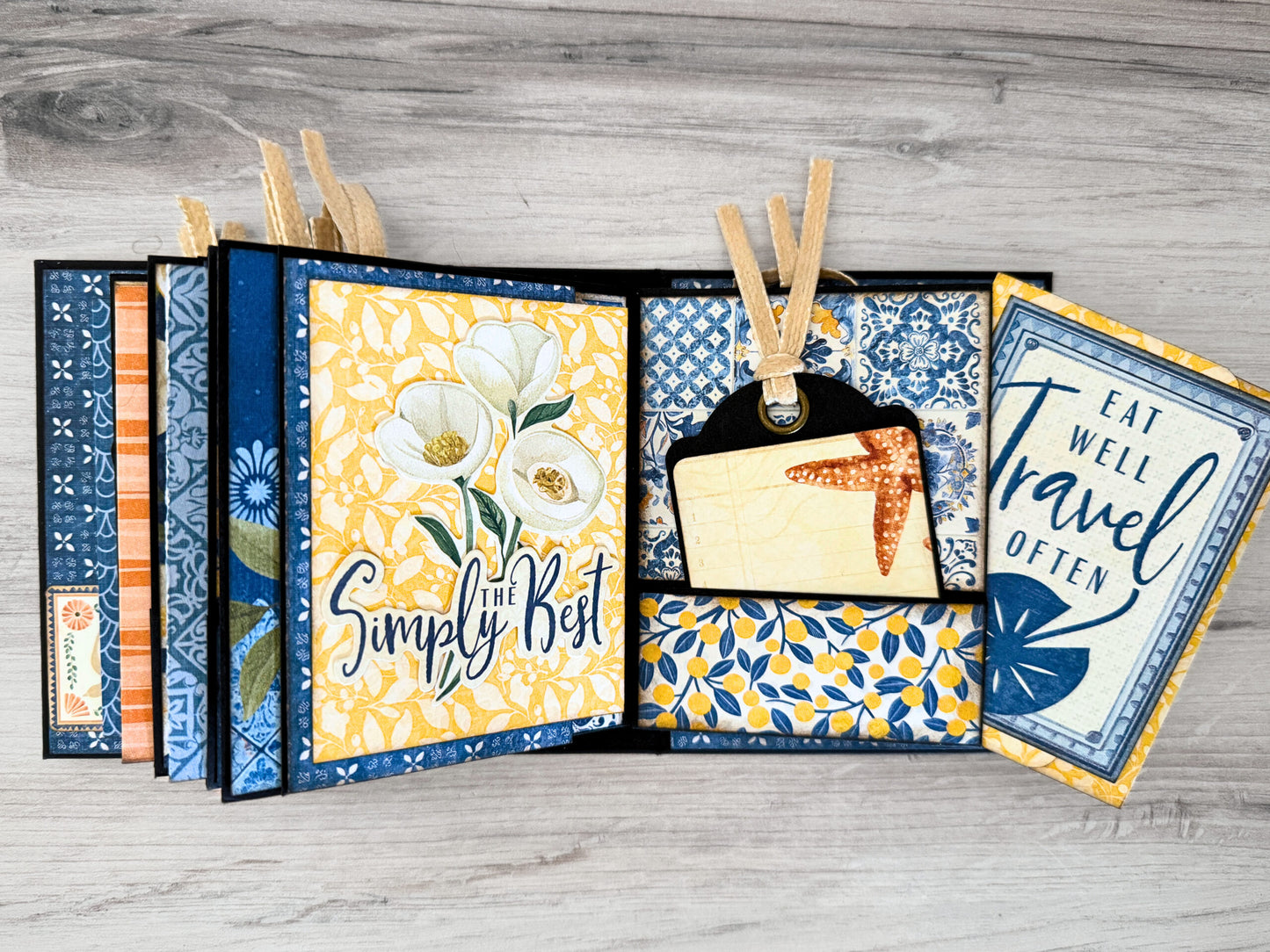 Graphic 45 - Album Kit - Scenic Route