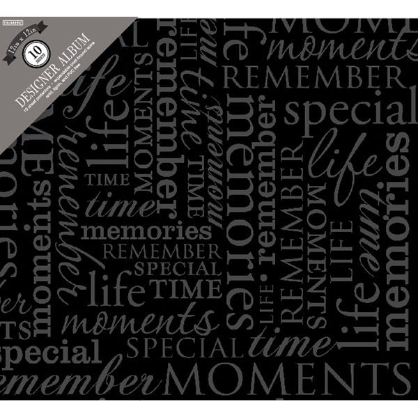 Colorbök - 12x12 Varnish Album - Black