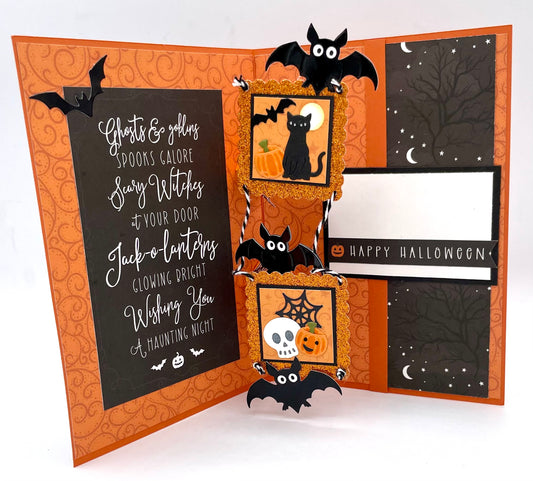 Karen Burniston - Card Kits - Upsy Daisy Halloween Card