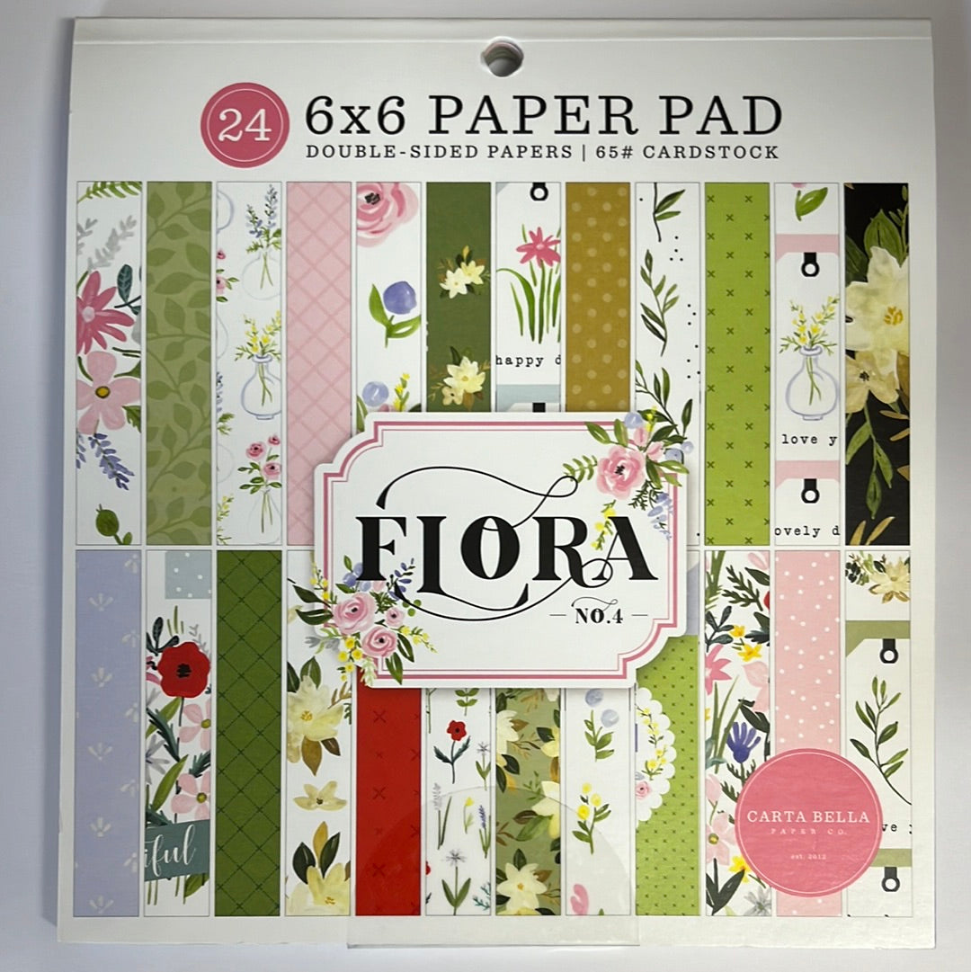 Carta Bella - 6x6 Paper Pad - Flora No 4