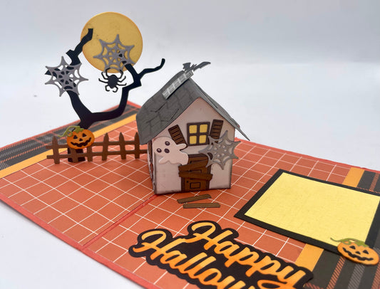 Karen Burniston - Card Kits - Haunted House Card
