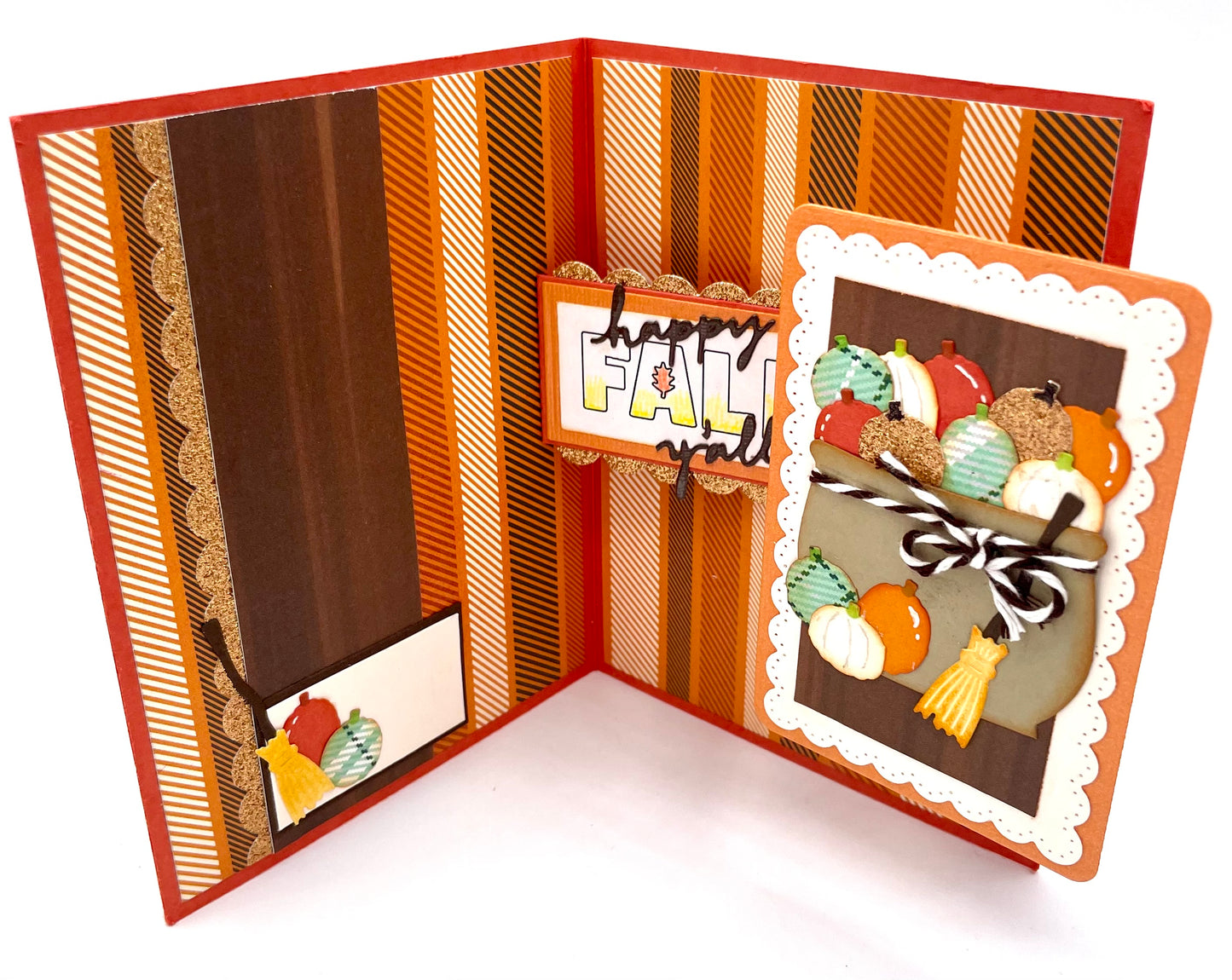 Karen Burniston - Card Kits - Happy Fall Pop-up Card