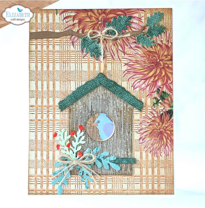 Elizabeth Craft Designs - Steel Cutting Dies - Birds & Dwellings