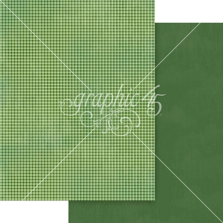 Graphic 45 - Wonder of Oz - 8.5x11 Patterns & Solids Pack