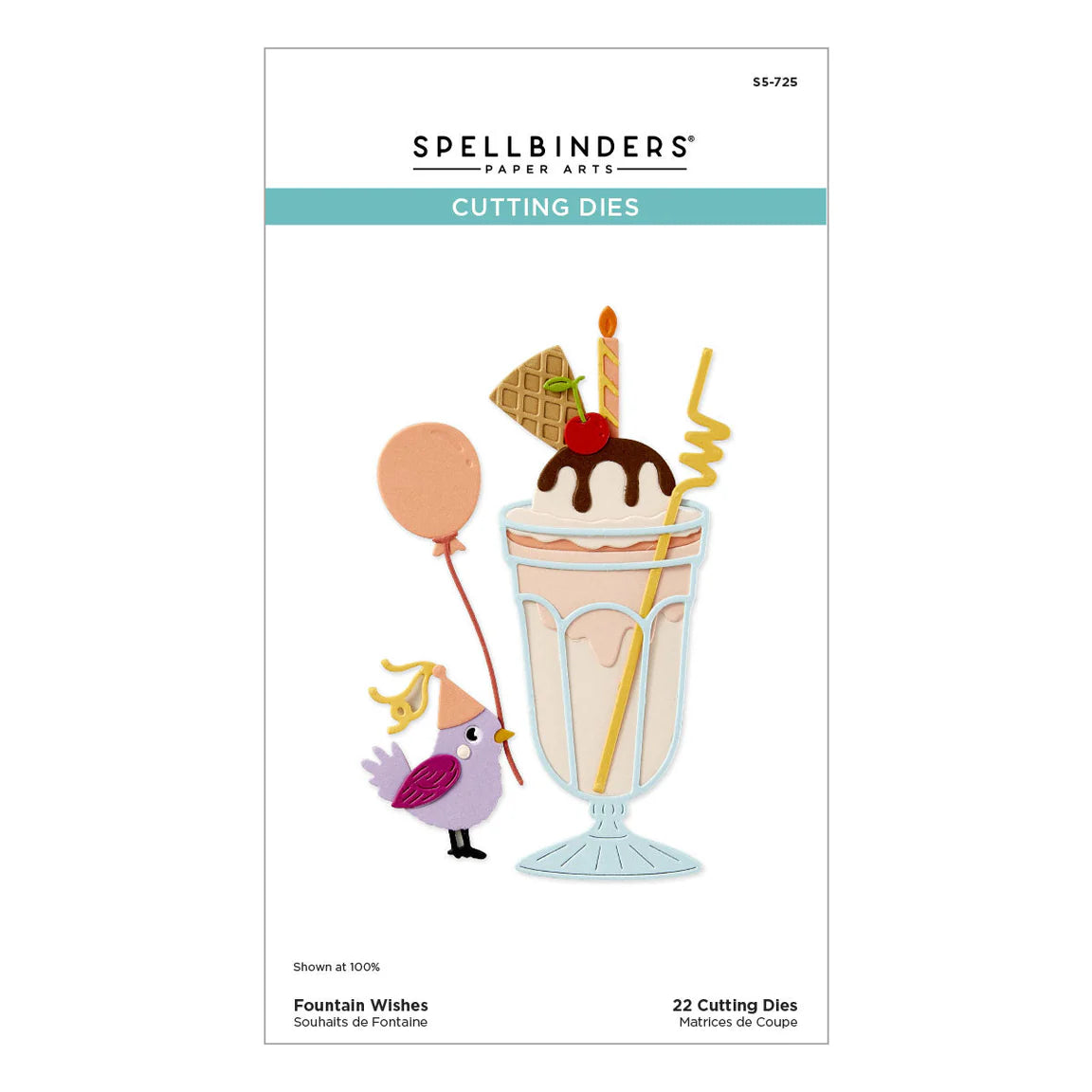 Spellbinders - Cutting Dies - Fountain Wishes