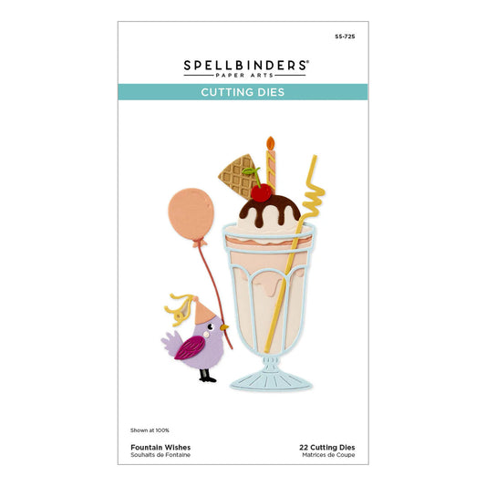 Spellbinders - Cutting Dies - Fountain Wishes