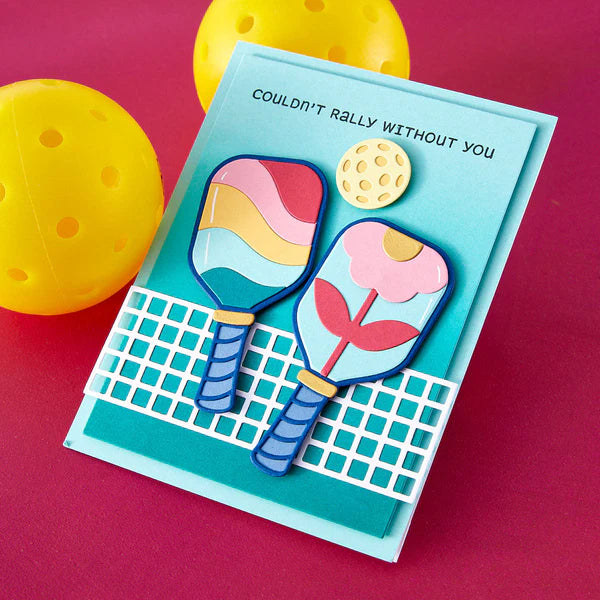 Spellbinders - Stamp & Die Cutting Set - Born To Dink