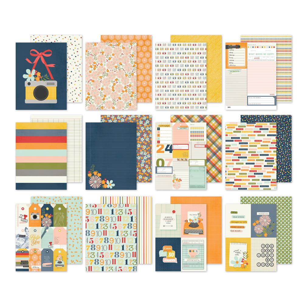 Simple Stories - 6x8 Paper Pad - For The Record