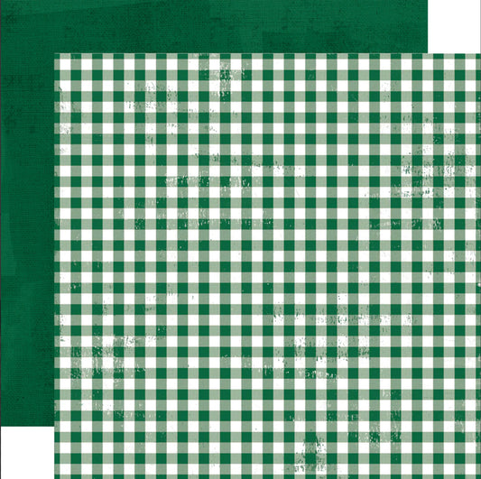 Simple Stories - Simple Vintage Dear Santa - Evergreen Gingham