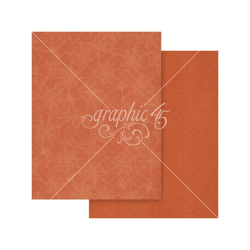 Graphic 45 - Ghostly Greetings - Patterns & Solids Pack 8.5x11