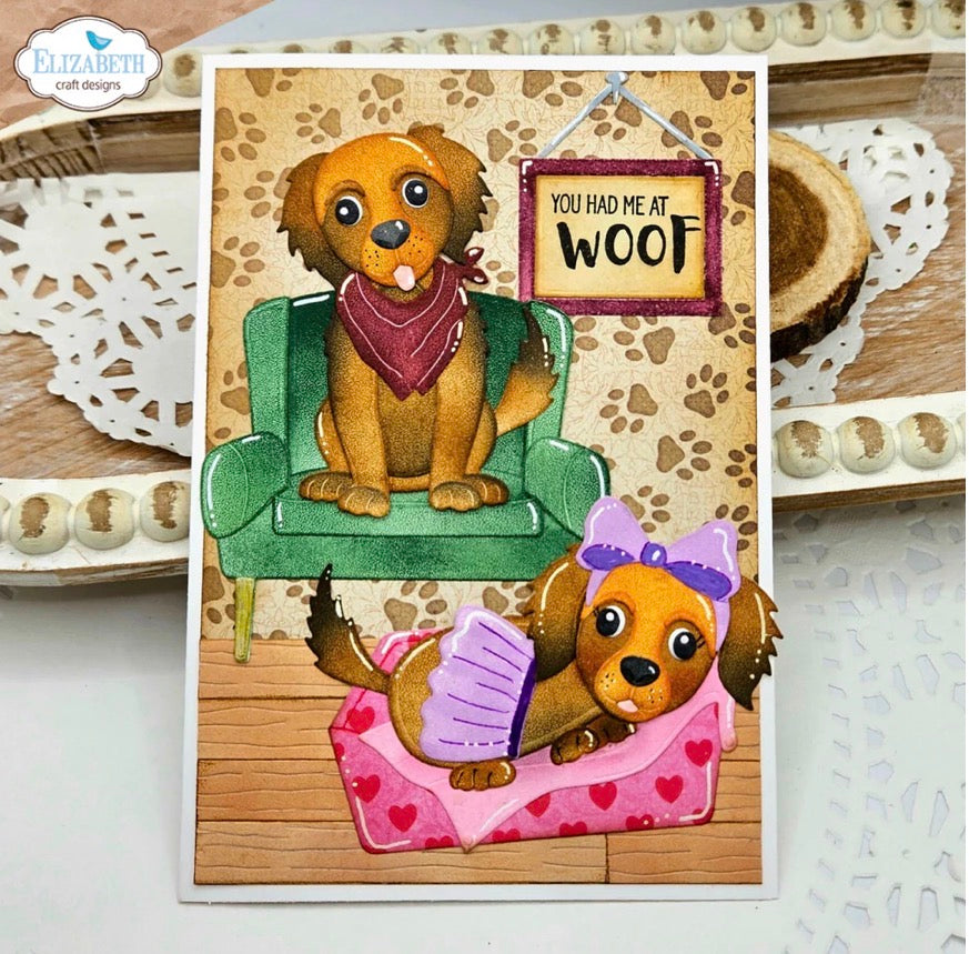 Elizabeth Craft Designs - Steel Cutting Dies - Living Room