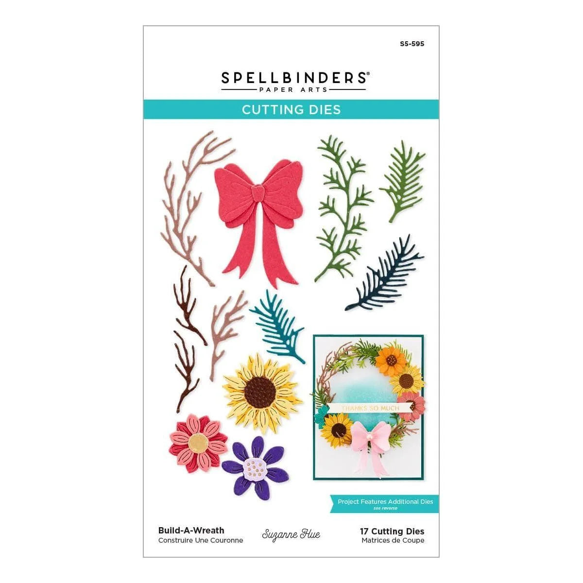 Spellbinders - Cutting Dies - Build-a-Wreath