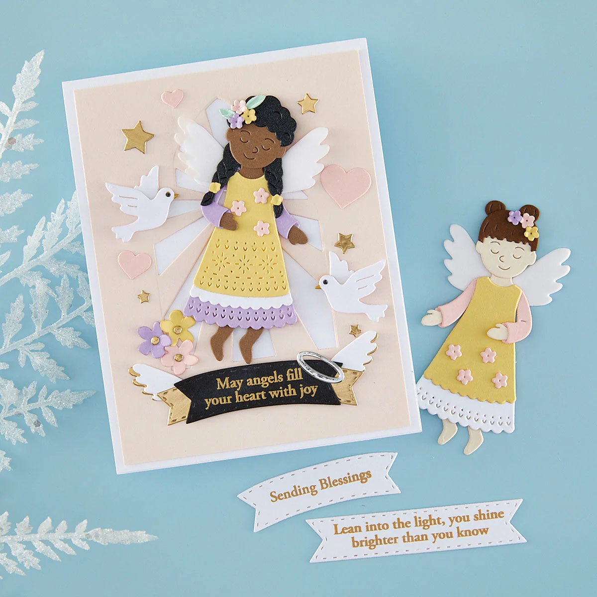 Spellbinders - Stamp & Die Cutting Set - Everyday Blessings & Banners
