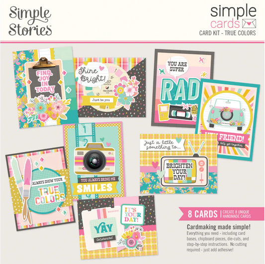 Simple Stories - Simple Cards Card Kit - True Colors
