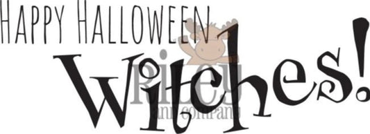 Riley and Co - Clear Stamps - Happy Halloween Witches