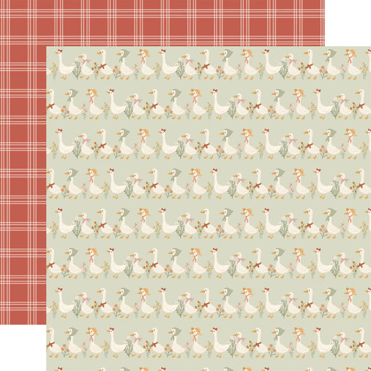 Carta Bella - Silly Goose - Springtime Goose Stroll