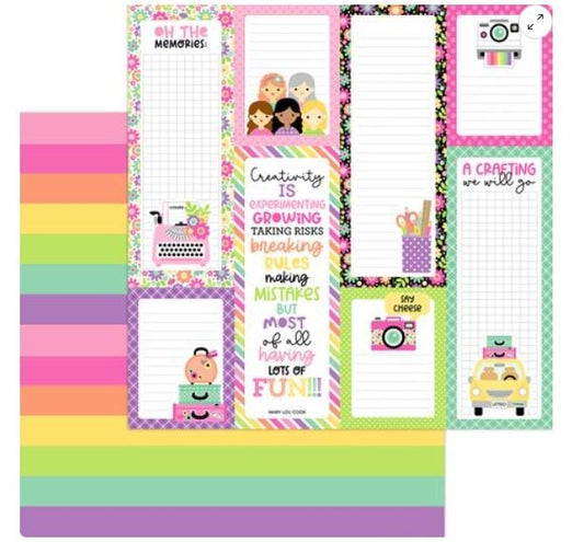 Doodlebug - Color Me Crafty - Crafty Colors