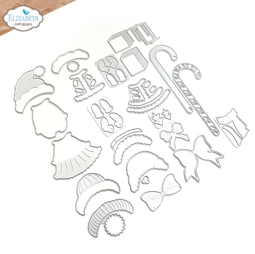 Elizabeth Craft Designs - Steel Cutting Dies - Christmas Accessories