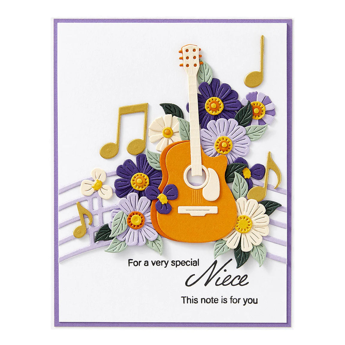 Spellbinders - Cutting Dies - Mini Guitar