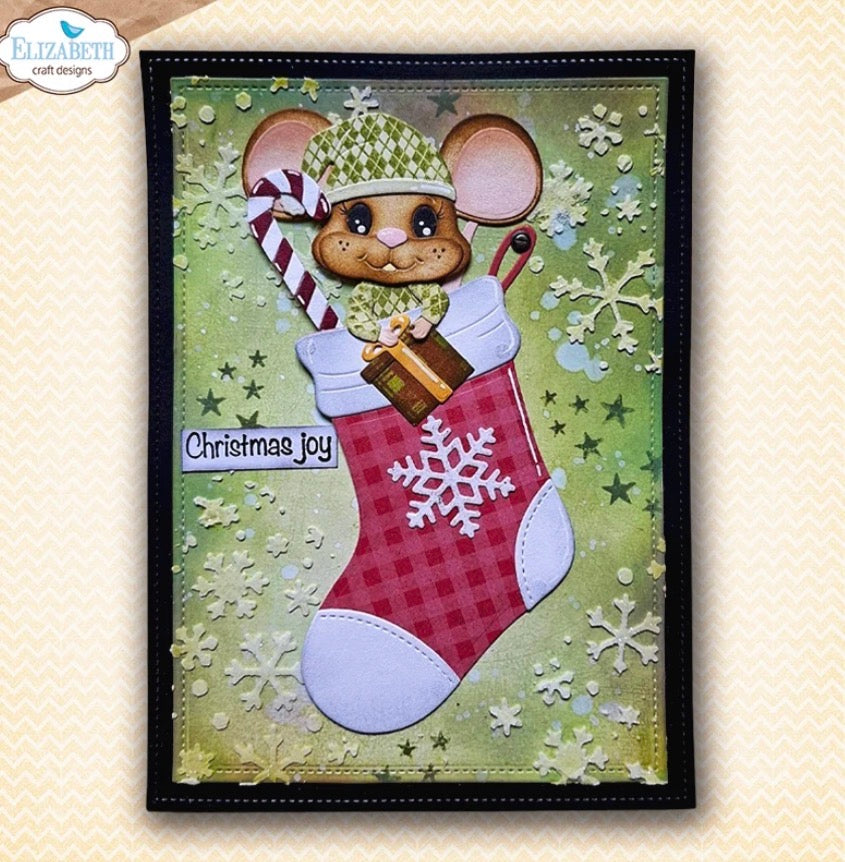 Elizabeth Craft Designs - Clear Stamps - Textile