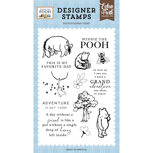 Echo Park - Designer Stamps - Winnie the Pooh