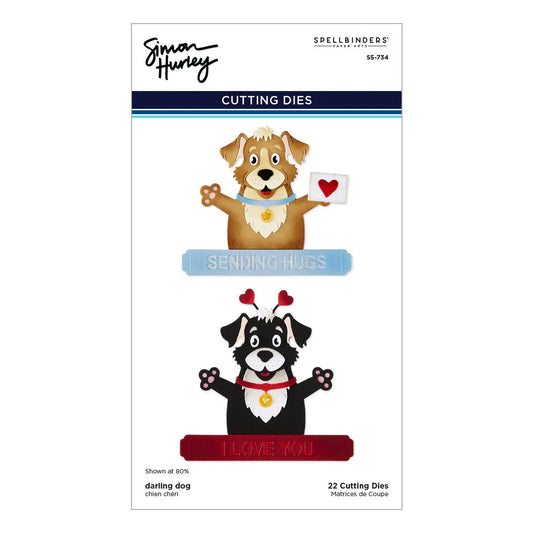 Spellbinders - Cutting Dies by Simon Hurley - Darling Dog
