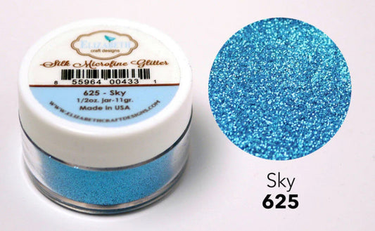 Elizabeth Craft Designs - Silk Microfine Glitter - Sky