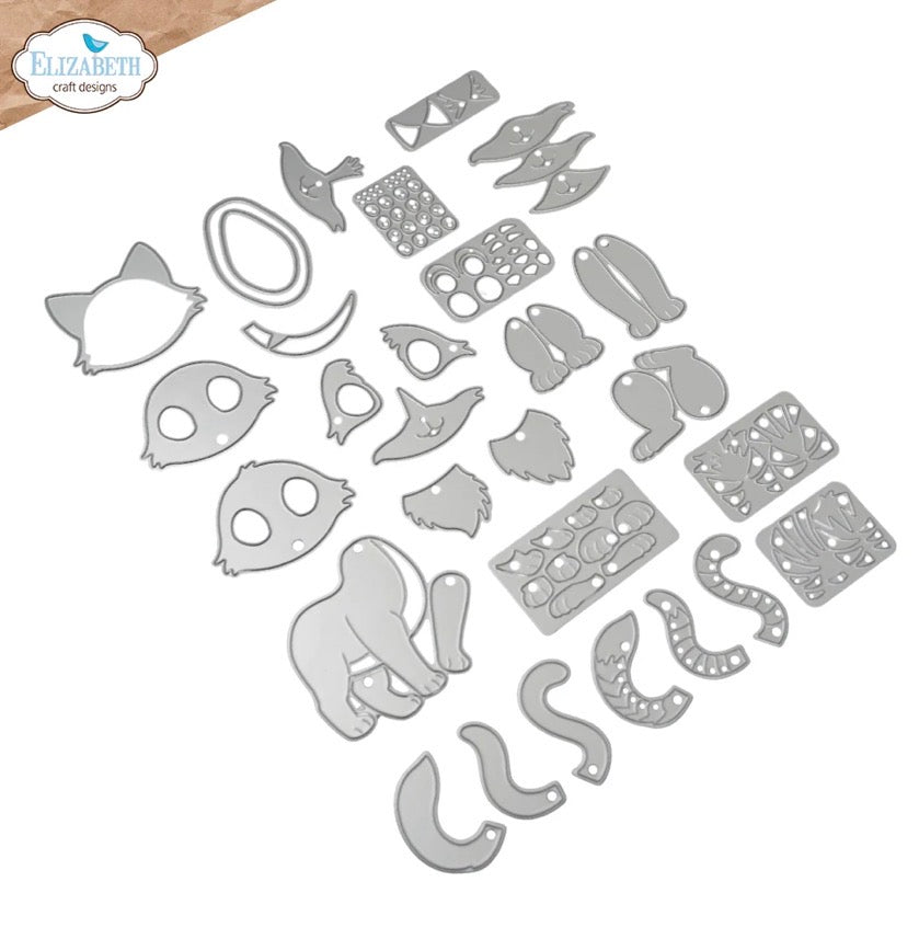 Elizabeth Craft Designs - Steel Dies - Cats