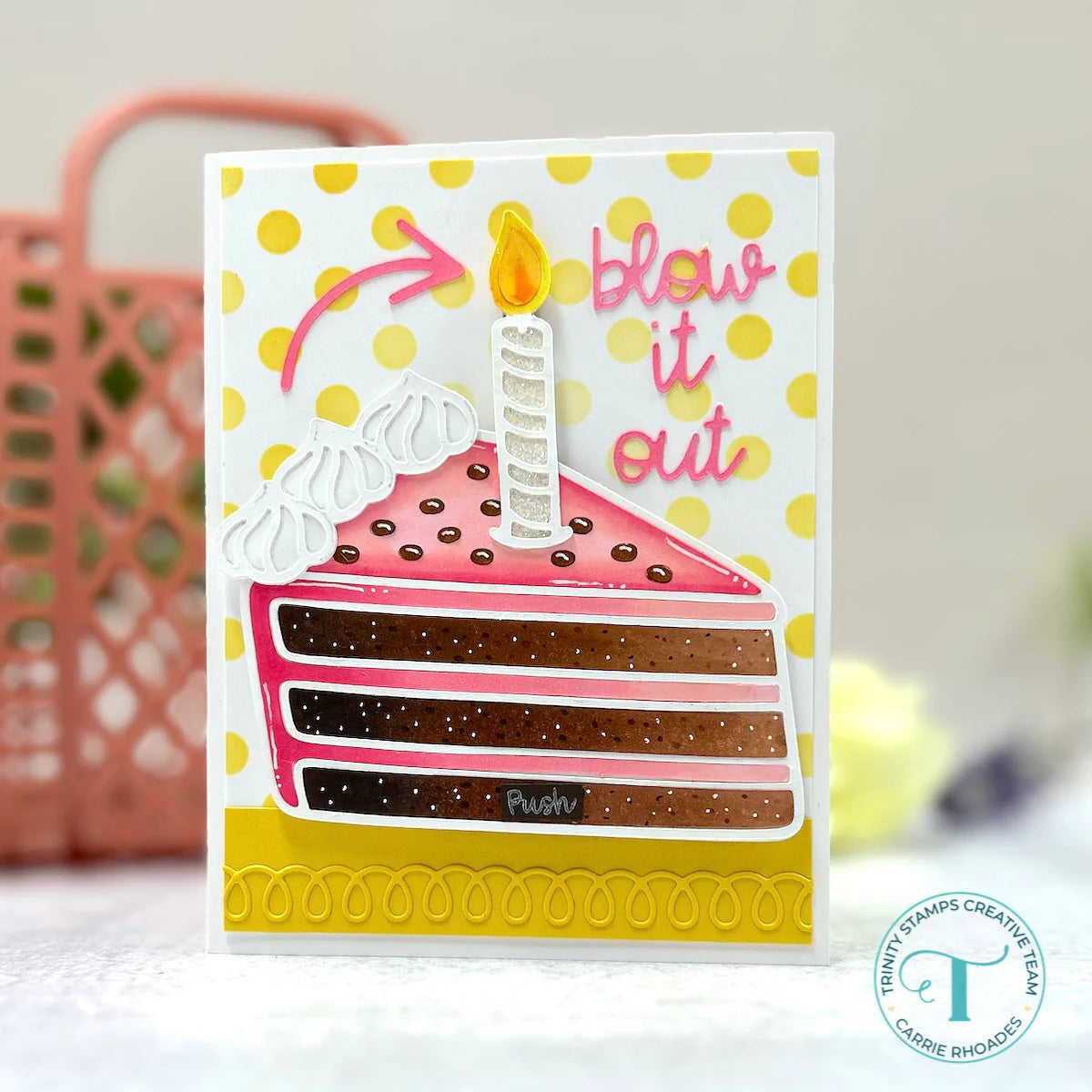 Trinity Stamps - Die Set - You Take The Cake