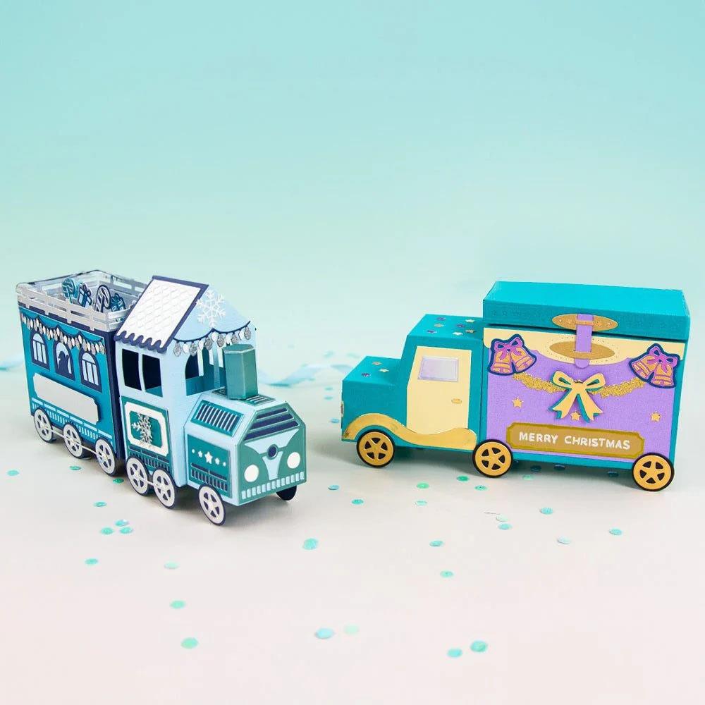 Tonic Studios - Die Set - Truck & Track Christmas Die Set