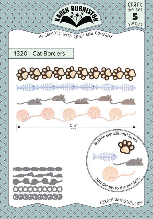 1320 Karen Burniston - Cat Borders