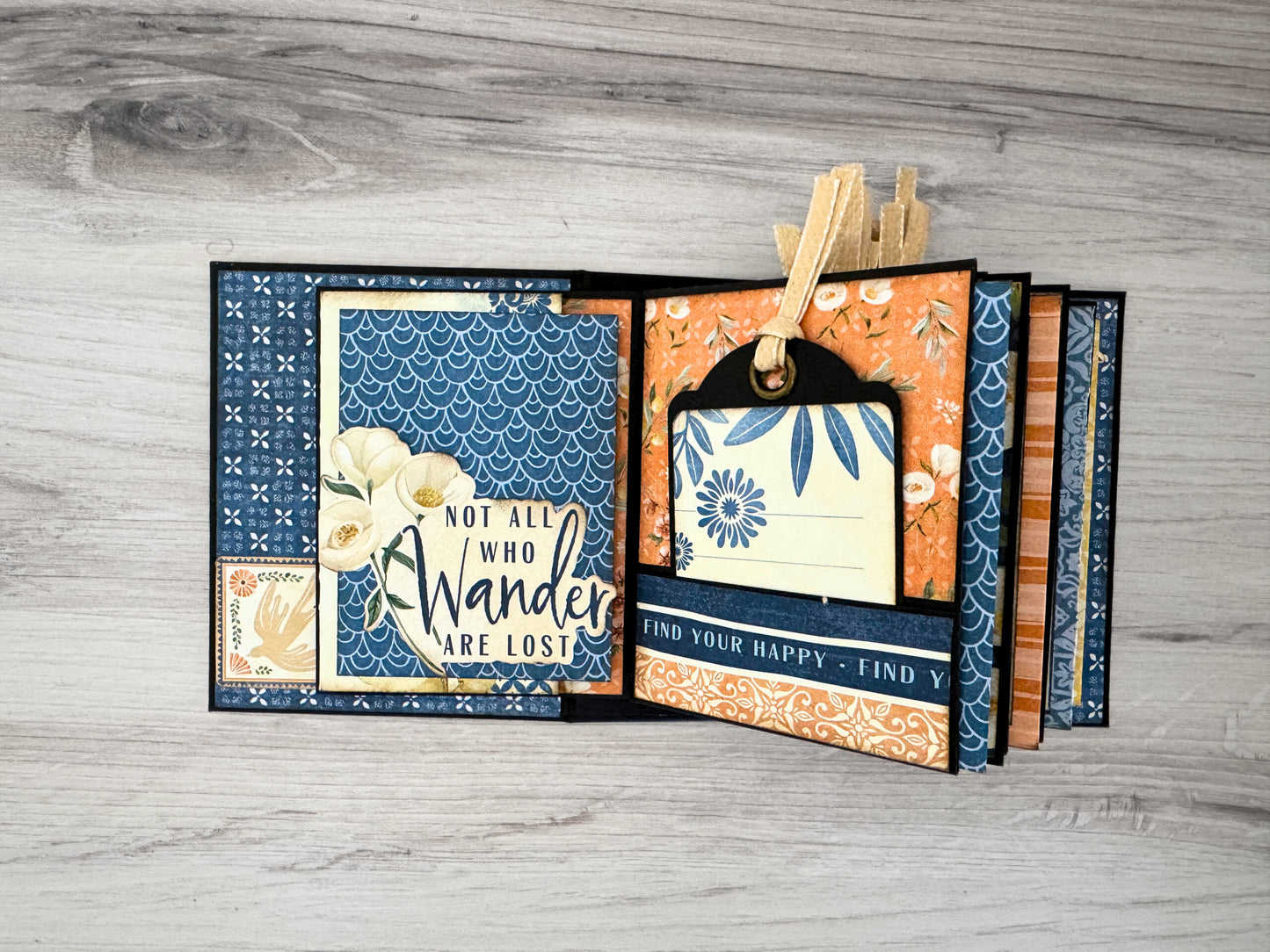 Graphic 45 - Album Kit - Scenic Route