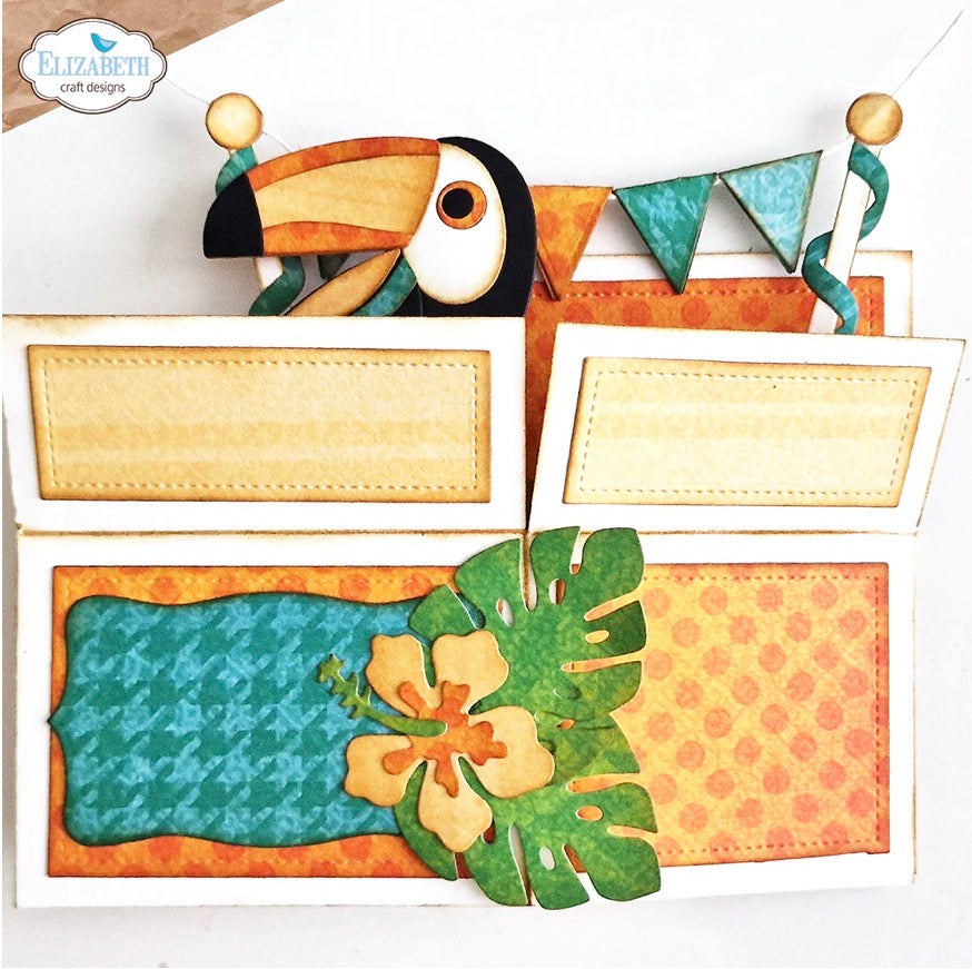 Elizabeth Craft Designs - Steel Cutting Dies - Box Folding Card