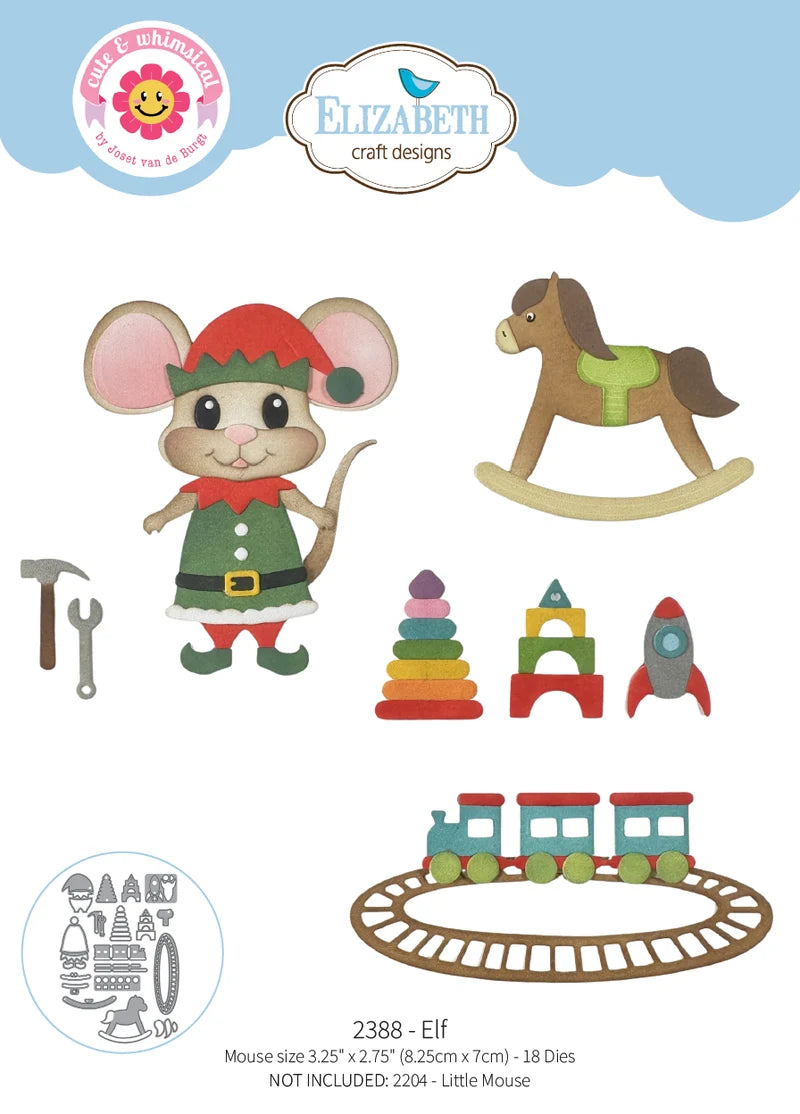 Elizabeth Craft Designs - Steel Dies - Elf