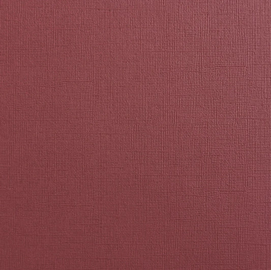 Encore 12x12 Cardstock - Canvas - Red Wine