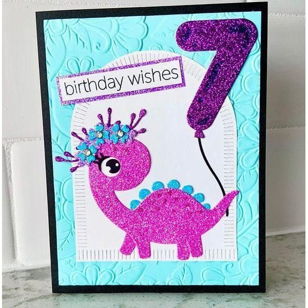 Spellbinders - Cutting Dies - Birthday Dinosaur