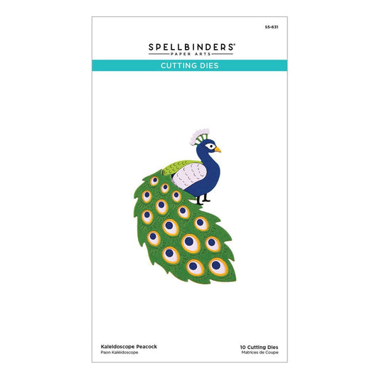 Spellbinders - Cutting Dies - Kaleidoscope Peacock