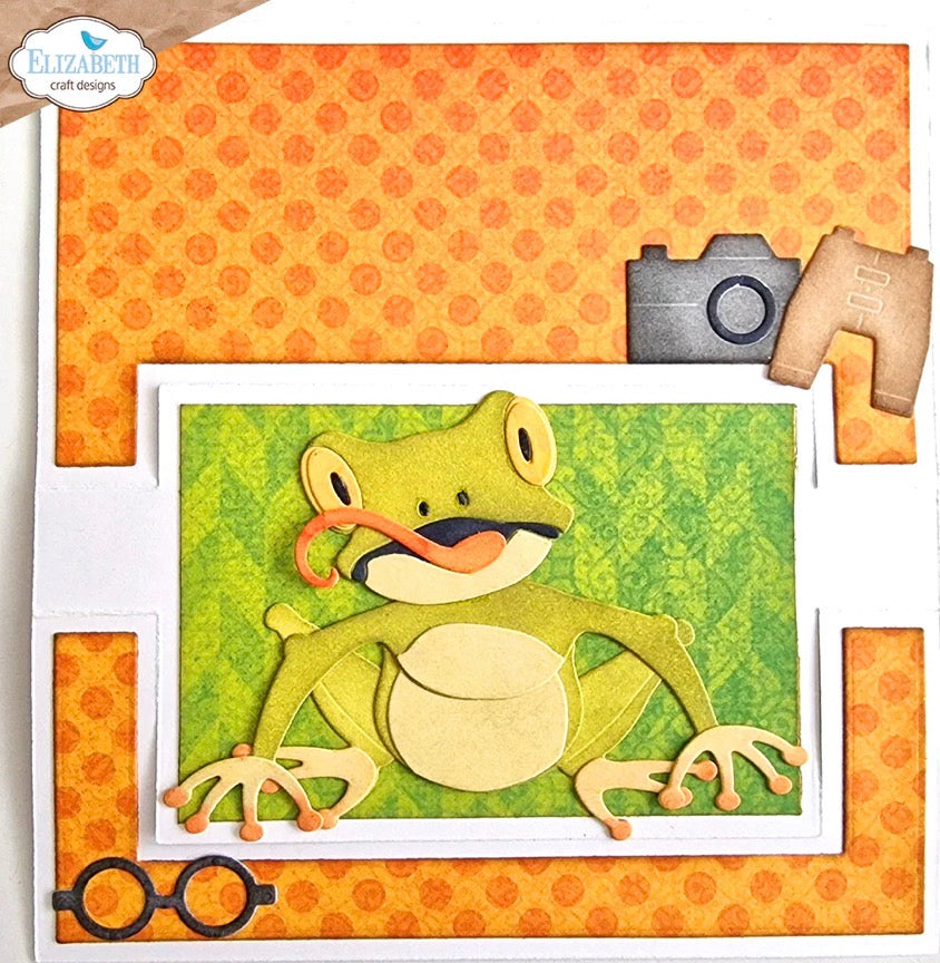 Elizabeth Craft Designs - Steel Cutting Dies - Freddy the Frog