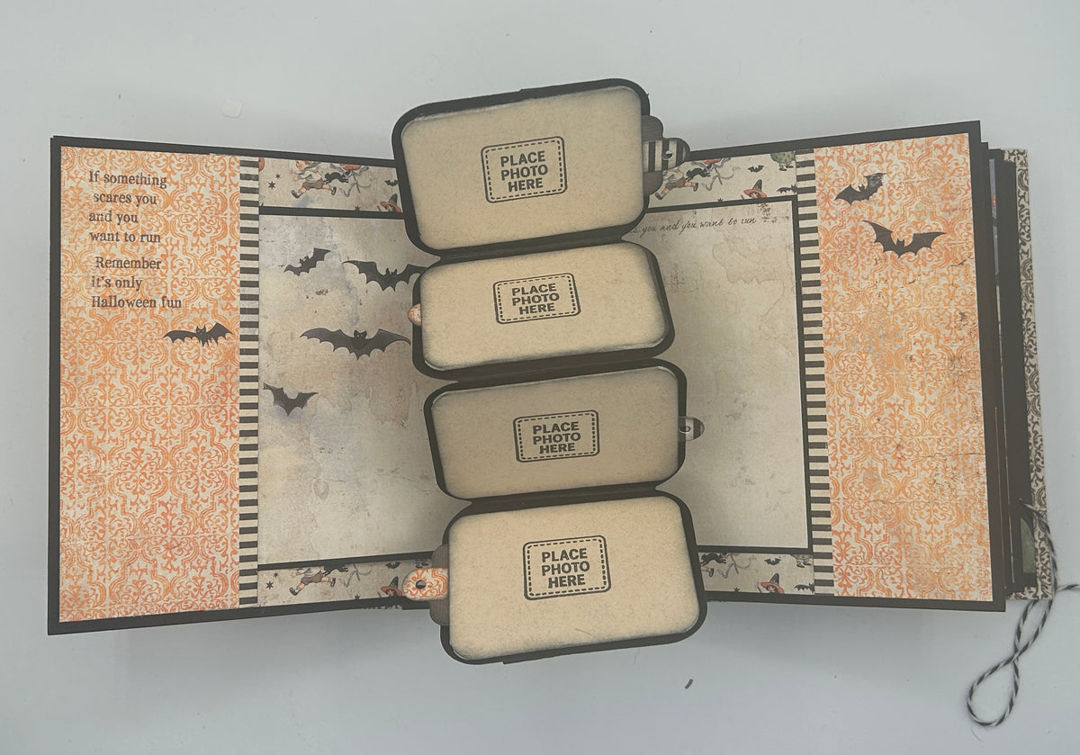 Scrapp’n Savvy - Virtual Class - Halloween Mini Album