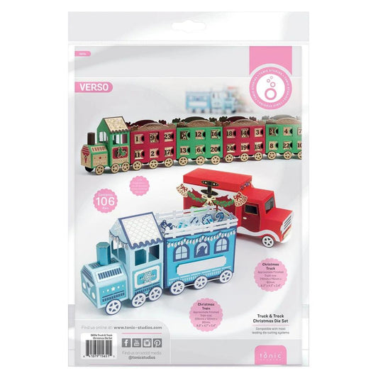 Tonic Studios - Die Set - Truck & Track Christmas Die Set
