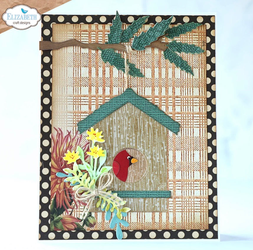 Elizabeth Craft Designs - Steel Cutting Dies - Birds & Dwellings