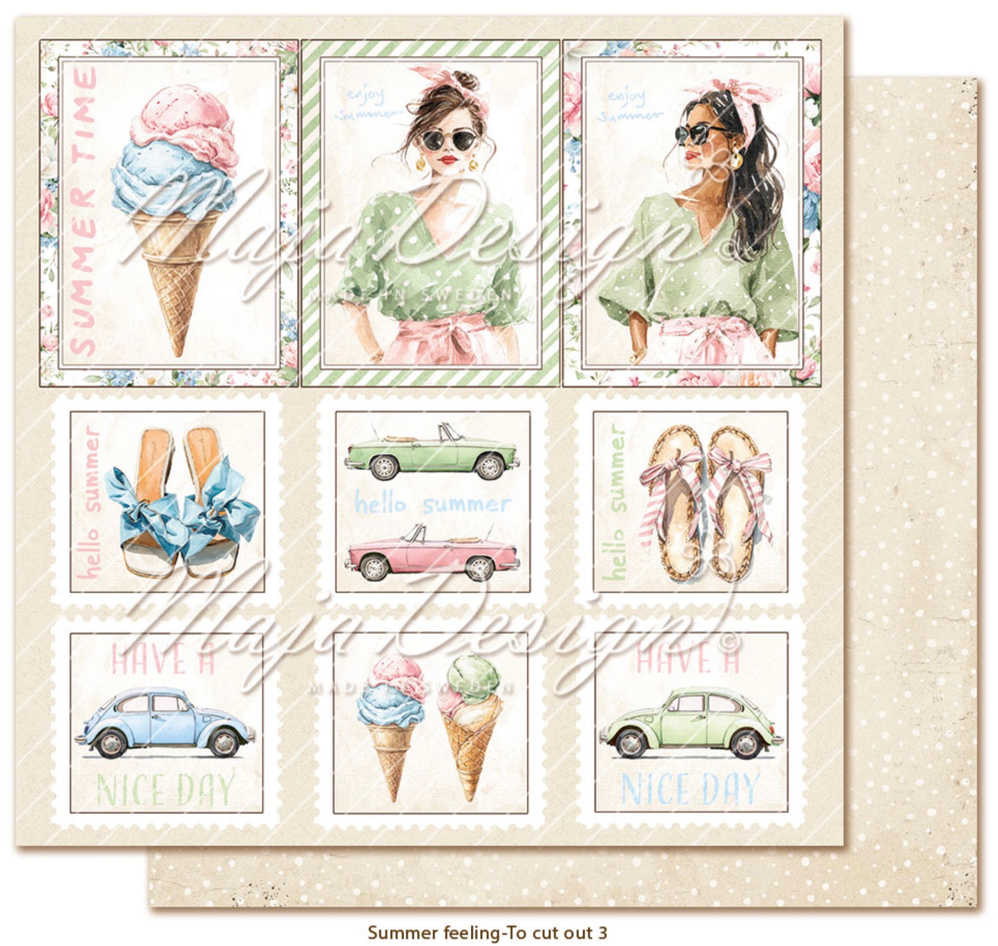 Maja Design - 6x6 Paper Pack - Summer Feeling